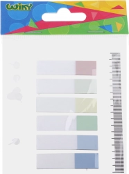 Selvklæbende Strimler 6x20 med Lineal