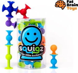 Squigz silikonebyggesæt med sugekopper – startsæt 22 stk.