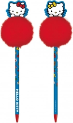 Kuglepen Hello Kitty med pompon