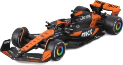 bburago 1:43 formula 1 mclaren mcl38 2024 oscar piastri senna edition i vitrinen