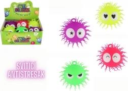 Antistress pelset bold silikone med lys