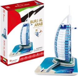 CubicFun 3D puslespil Burj Al Arab, 46 brikker