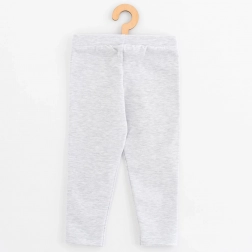 børneleggings i sweatshirtstof NEW BABY Kindergarten melange