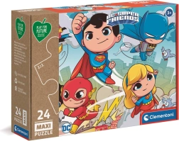Clementoni puslespil DC Super Friends MAXI 24 brikker