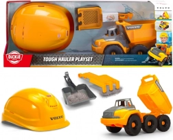 byggesæt tipplastbil Volvo med hjelm