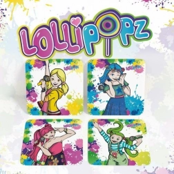 Sæt korkunderlag Lollipopz – 4 stk.