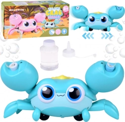 Krabbeautomat til sæbebobler med bevægelse og lys