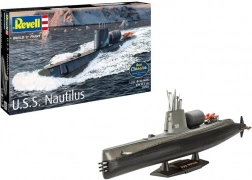 Plastikmodel af skibet U.S.S. Nautilus 1:305