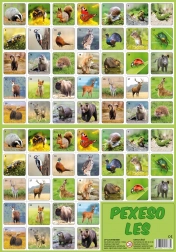 Pexeso Skov - skovdyr