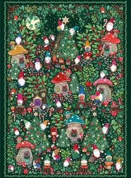 Puslespil Gibsons The Art File: julelandsby 1000 brikker