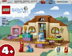 LEGO Bluey Skole med Rusty og Blue