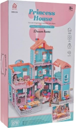 Interaktiv villa med lys- og dampeffekt + tilbehør