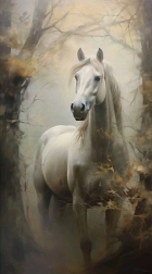 Diamantmaleri Skimmel i tågen 30 × 40 cm