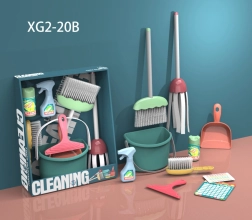 Rengøringssæt til børn med tilbehør