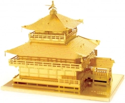 Metal 3D-puslespil Kinkaku-ji-templet Guld