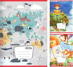 Hæfte A4, 20 ark – linjeret