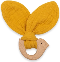 Bidering New Baby Bird sennepsfarvet