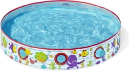 Børnefoldbar pool 152 × 25 cm BESTWAY
