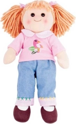 Stofdukke BIGJIGS TOYS Molly 38 cm