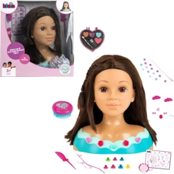 Stylinghoved Mia til hårstyling og makeup