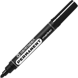 Centropen permanent marker sort 2,5 mm