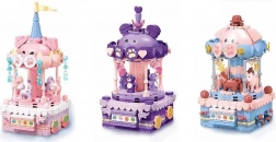 Sluban karrusel med dyr – byggesæt