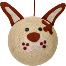 Hængelampe til børn hund ZOO Cobo, håndlavet i Italien