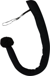 Djævlehale af filt med formbar wire