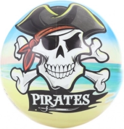 Bold med piratmotiv 23 cm