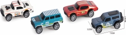Metalbiler 7,5 cm – sæt med 4 stk.