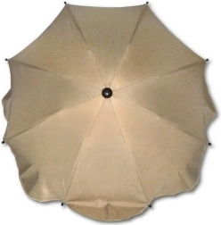 Solskærm til barnevogn – beige