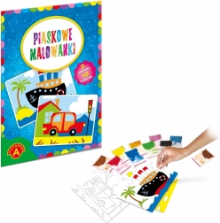 Sandbilleder - Båd, bil