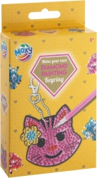 Grafix diamantmaling – vedhæng kat