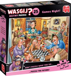 JUMBO Puslespil Wasgij Destiny: Spilaften 1000 brikker