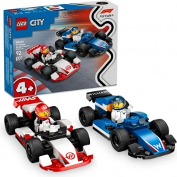 LEGO® City 60464 F1® Williams Racing og Haas F1® racerbiler