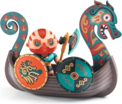 Djeco Arty Toys figur Drak – viking på skib