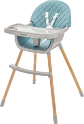 Baby Mix Freja højstol i træ, dæmpet grøn