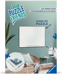 Ramme til puslespil Ravensburger My Puzzle Friends 49x36 cm - sort