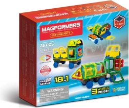 Magnetiske klodser City Go Set 25 stk