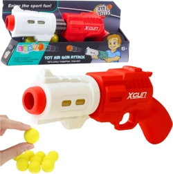 Skumpistol XGUN, rød, 6 stk.