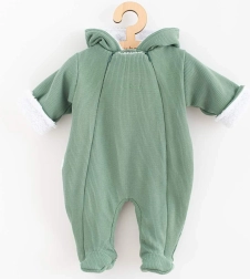 Ammekæde vinterheldragt med hætte NEW BABY Frosty mint 68 (4–6 måneder)