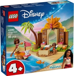 LEGO Disney Vaiana Landsbyhus og båd