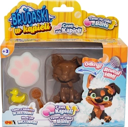 Brudaski i badet – corgi sort/hvid (bonussæt)