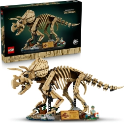 LEGO Jurassic World dinosaurskelet: Triceratops