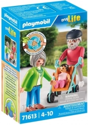 Figurer PLAYMOBIL Mit Liv Bedsteforældre med Barnebarn