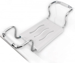 Badekarsæde med justerbar bredde 42,5–65 cm, bæreevne 120 kg