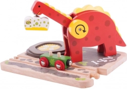 Bigjigs Rail dinosaurkran
