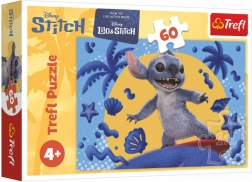 puslespil med Stitch 60 brikker