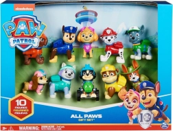 Sæt med figurer fra Paw Patrol - Alle Hvalpe Ombord