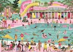 Ravensburger puslespil Sjov ved poolen 1000 brikker